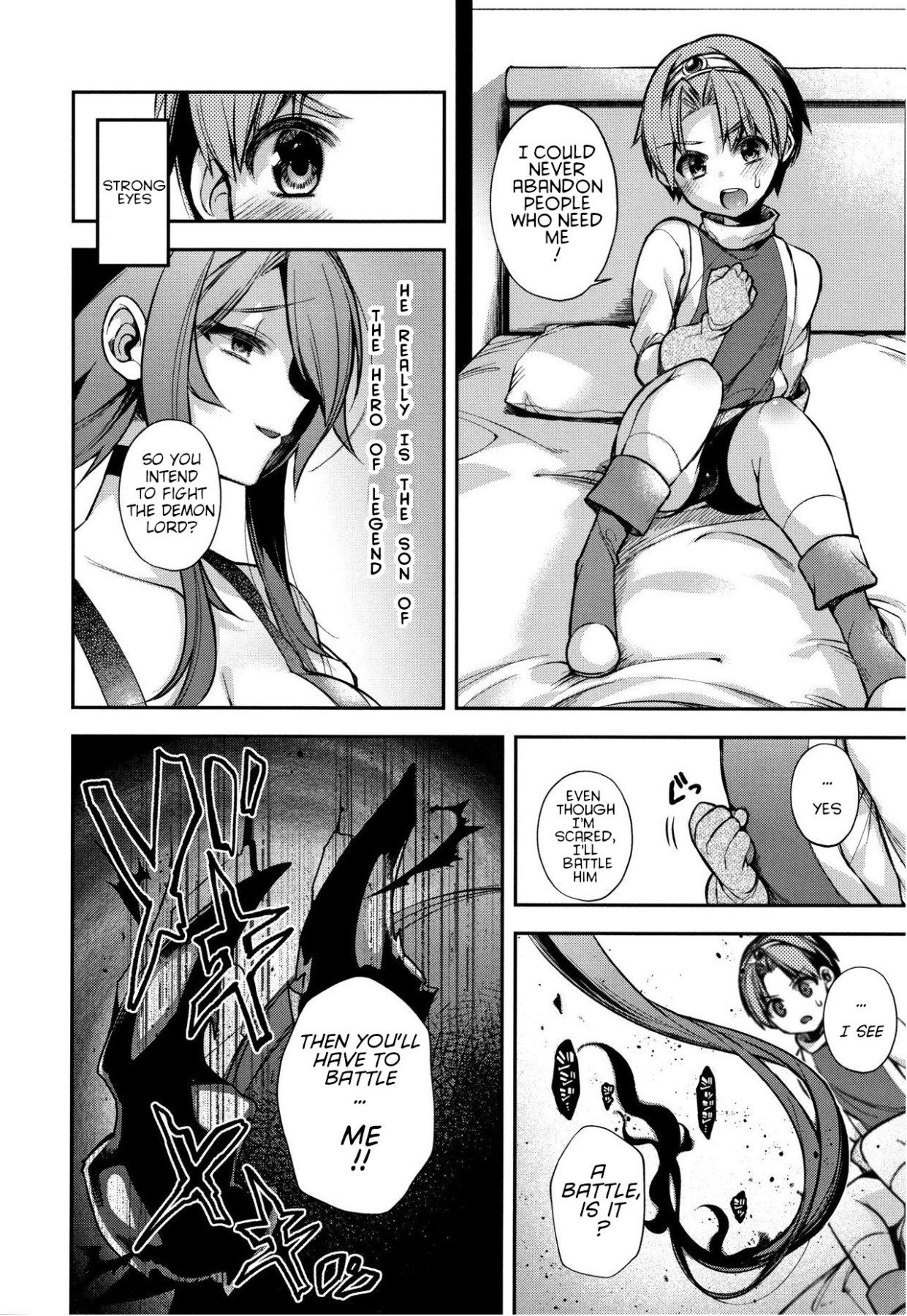 Hentai Manga Comic-Me, The Hero, And Onee-chan, The Full Figured-Read-10